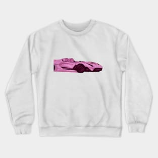 pink car Crewneck Sweatshirt